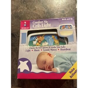 Vtg kids 11 comfort me crib light 1998 model 337 Nib